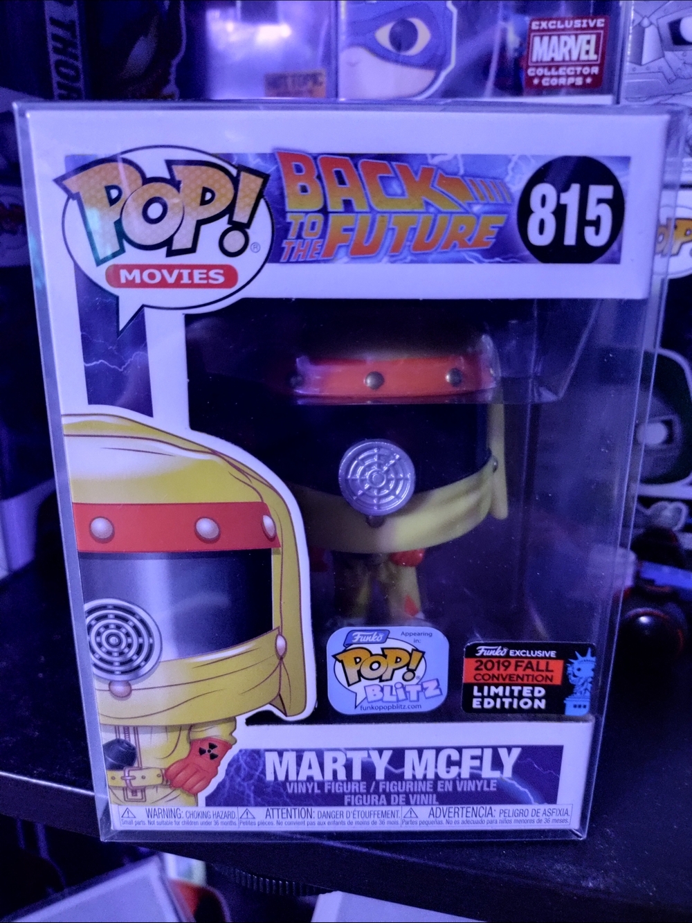 Funko Movies Back to the Future Marty McFly #815 -MINT- 2019 NY EXCLUSIVE